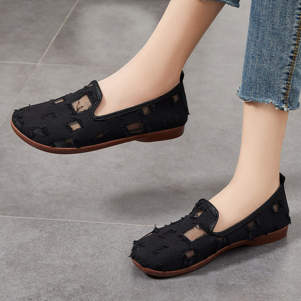 🔥Last Day 60% OFF - Low-cut patchwork sneakers